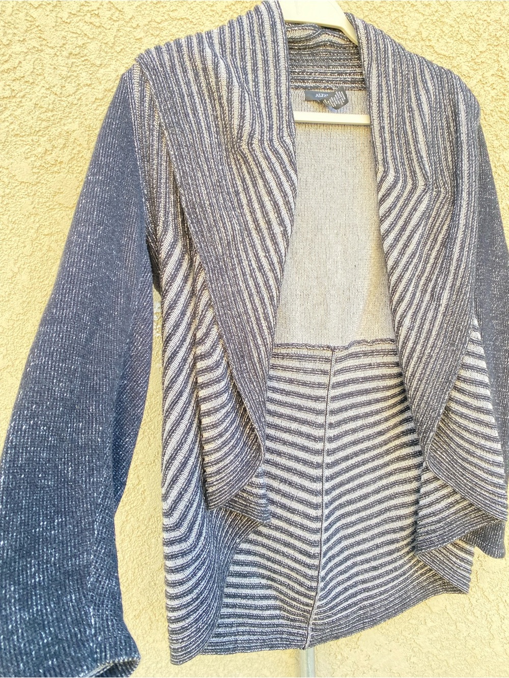 Alfani open-front draped cocoon cardigan Size XL - Picture 3 of 5